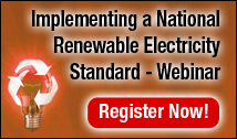 Implementing a National Renewable Electricity Standard