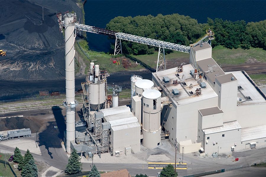 NorthStar Clean Energy and Tondu Corp. are exploring converting the 73-MW TES Filer City Station, a coal and waste wood plant in Filer City, Michigan, to bioenergy with carbon capture and storage (BECCS). Courtesy: Tondu Corp