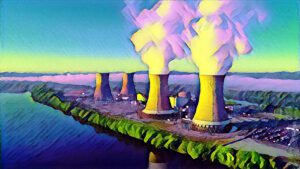 Nuclear power plant art Source: POWER